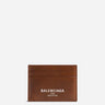 Balenciaga Hombre Barcelona Tarjetero Piel Logo color Caramelo sku 691-001634 01 - Foto 1