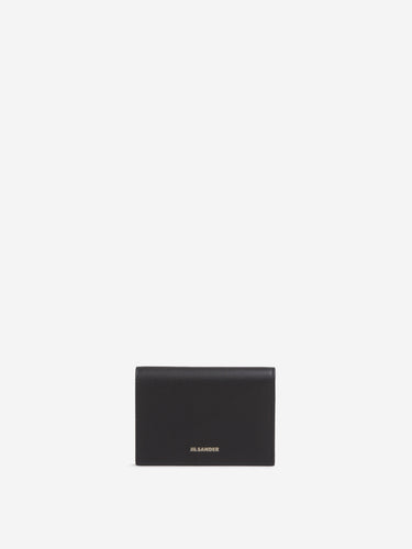 Jil Sander Hombre Barcelona Tarjetero Piel color Negro sku 691-001637 01 - Foto 1