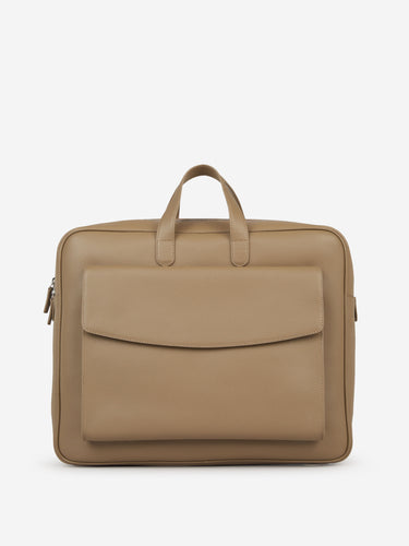 Santa Eulalia Hombre Barcelona Mochila Piel Granulada color Camel sku 692-001700 01 - Foto 1