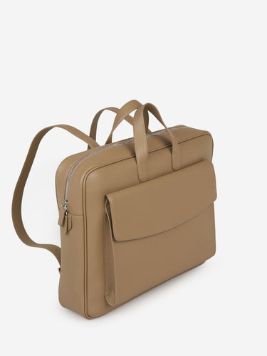 Santa Eulalia Hombre Barcelona Mochila Piel Granulada color Camel sku 692-001700 01 - Foto 2