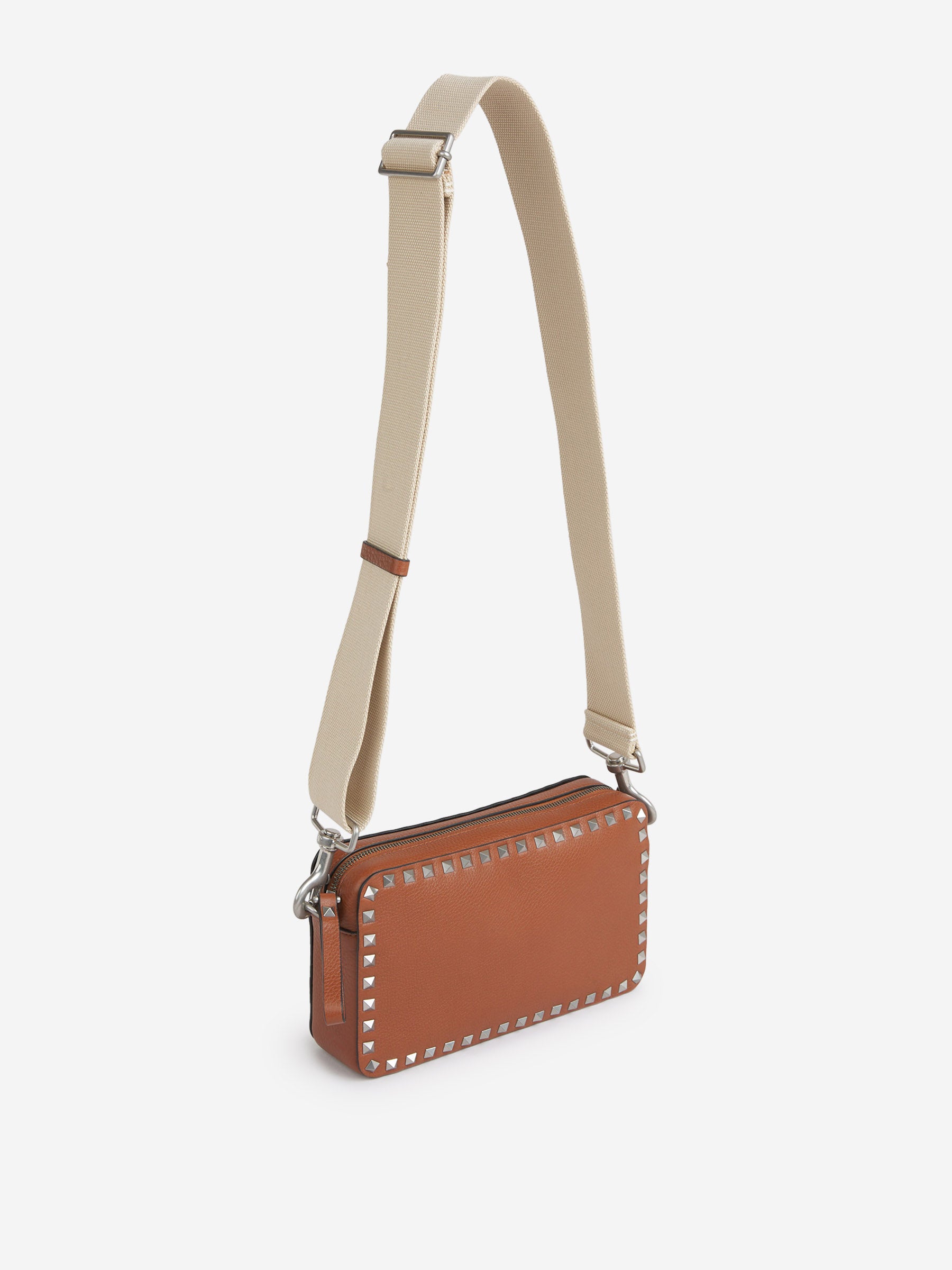 Valentino Garavani Hombre Barcelona Bolso Bandolera Rockstud color Marrón sku 692-001926 00 - Foto 2