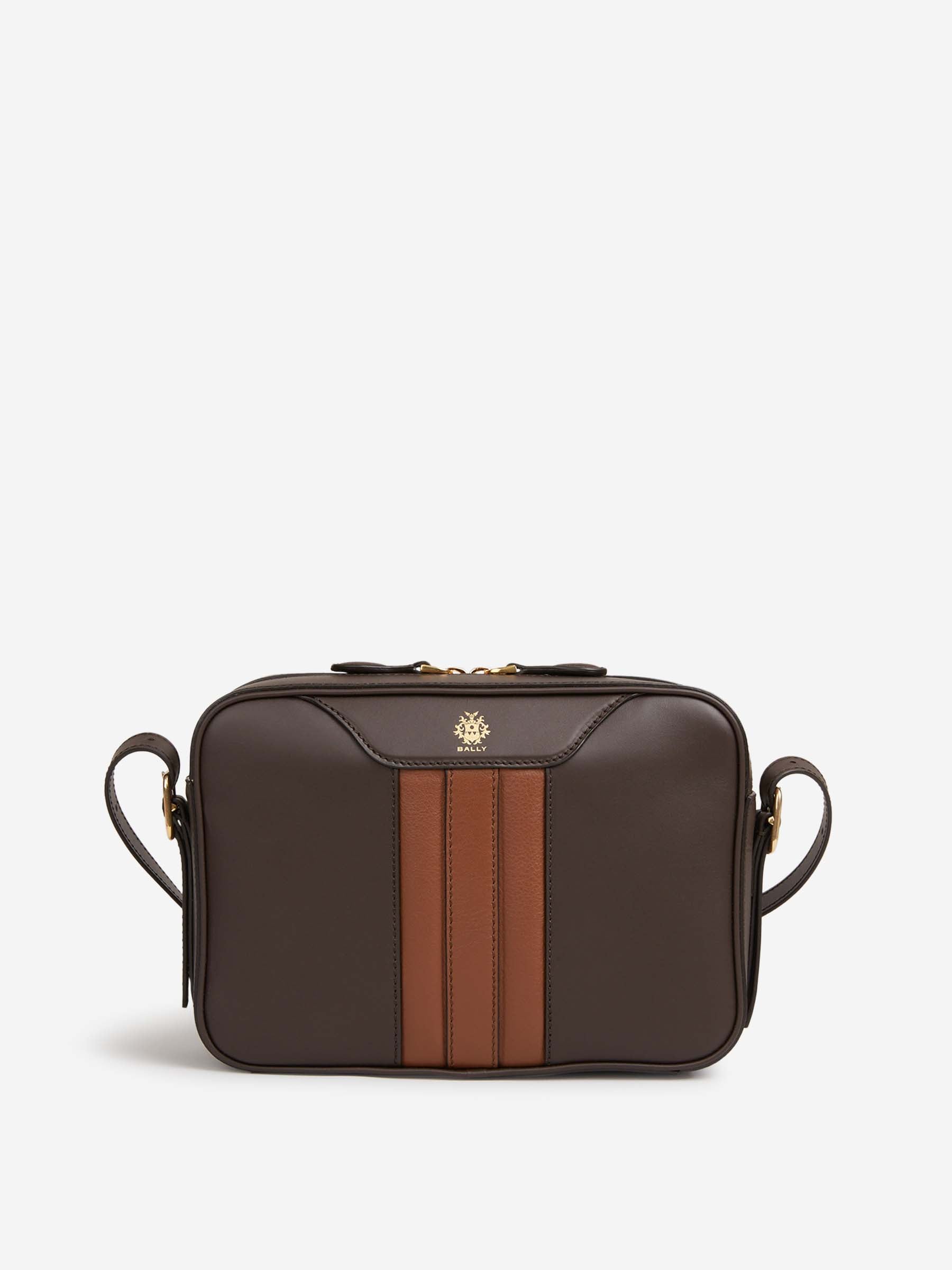 Bally Hombre Barcelona Bandolera Piel color Marrón Oscuro sku 692-002017 01 - Foto 1