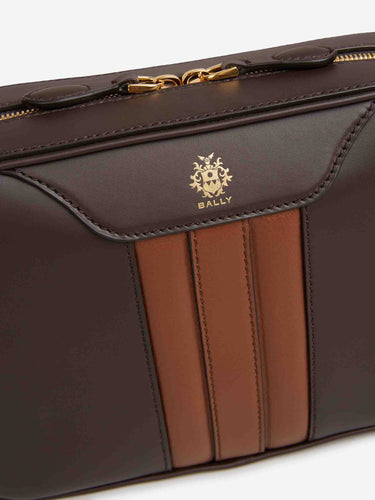 Bally Hombre Barcelona Bandolera Piel color Marrón Oscuro sku 692-002017 01 - Foto 5
