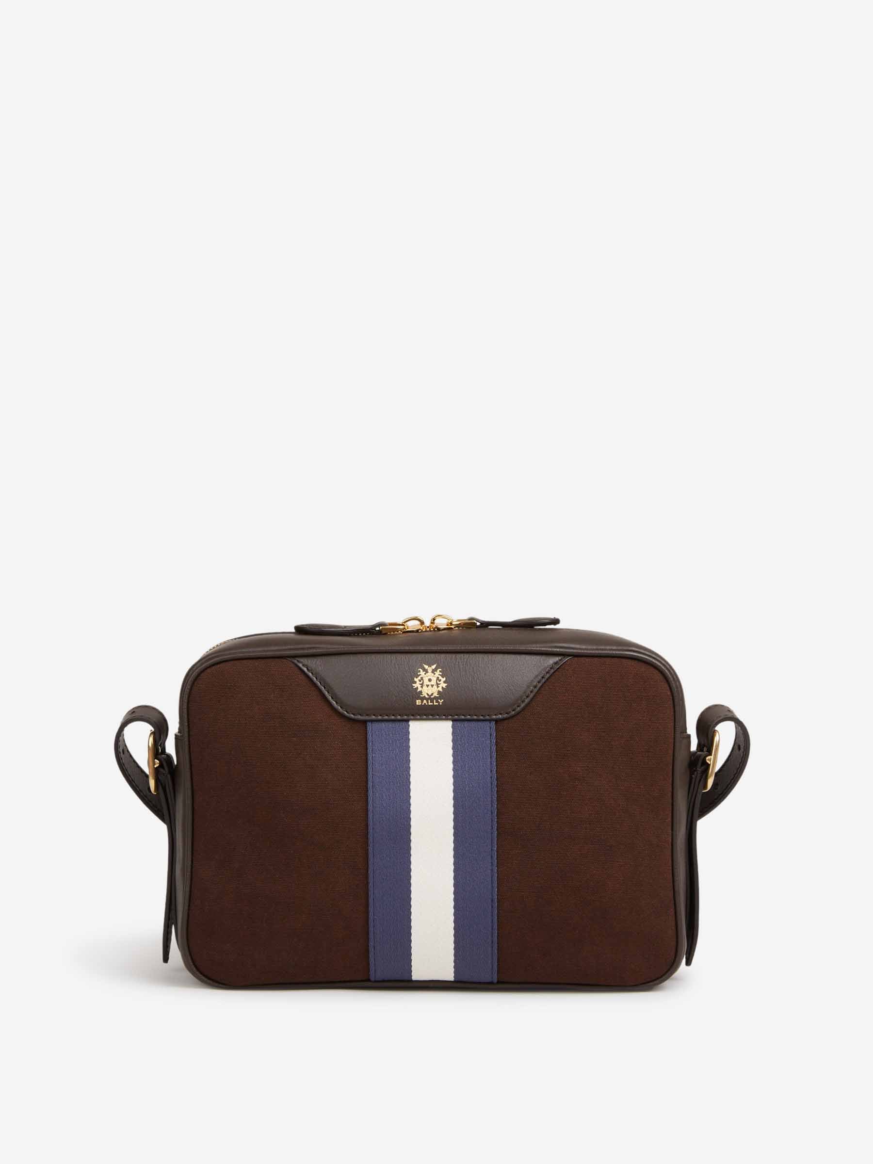 Bally Hombre Barcelona Bandolera Logo color Marrón Oscuro sku 692-002018 01 - Foto 1
