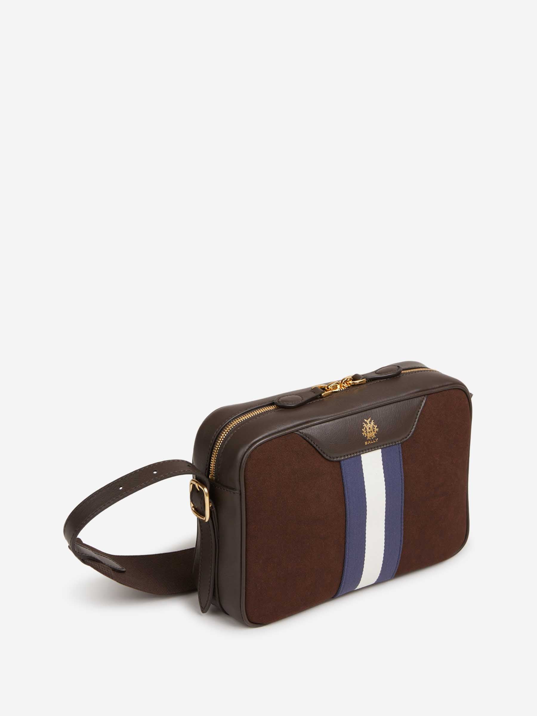 Bally Hombre Barcelona Bandolera Logo color Marrón Oscuro sku 692-002018 01 - Foto 2