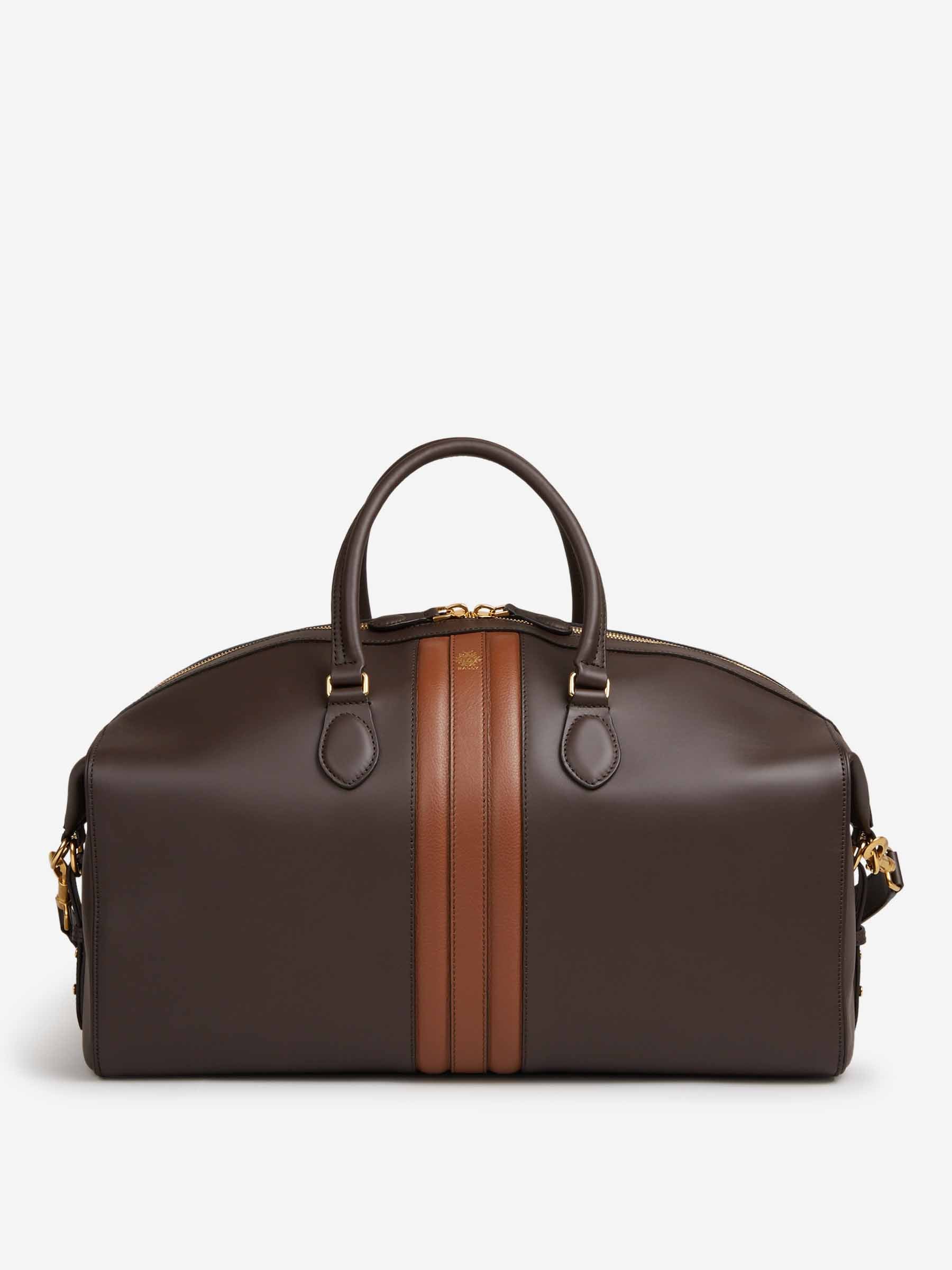 Bally Hombre Barcelona Bolsa de Viaje Cuero color Marrón Oscuro sku 692-002020 01 - Foto 1
