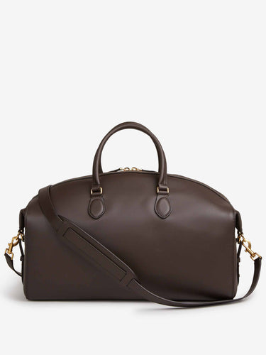 Bally Hombre Barcelona Bolsa de Viaje Cuero color Marrón Oscuro sku 692-002020 01 - Foto 3