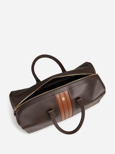 Bally Hombre Barcelona Bolsa de Viaje Cuero color Marrón Oscuro sku 692-002020 01 - Foto 4