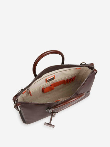 Santoni Hombre Barcelona Portadocumentos Piel color Marrón sku 692-002024 01 - Foto 4