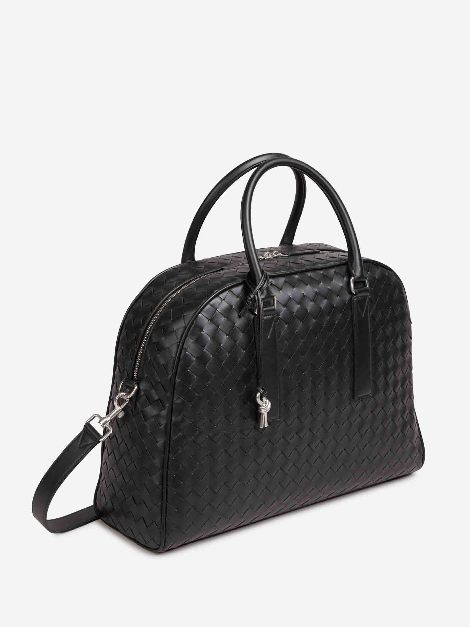 Bottega Veneta Hombre Barcelona Bolsa Piel Intrecciato color Negro sku 692-002038 00 - Foto 2