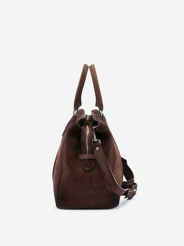 Officine Creative Hombre Barcelona Bolsa de Viaje Quentin color Marrón Oscuro sku 692-002041 01 - Foto 2