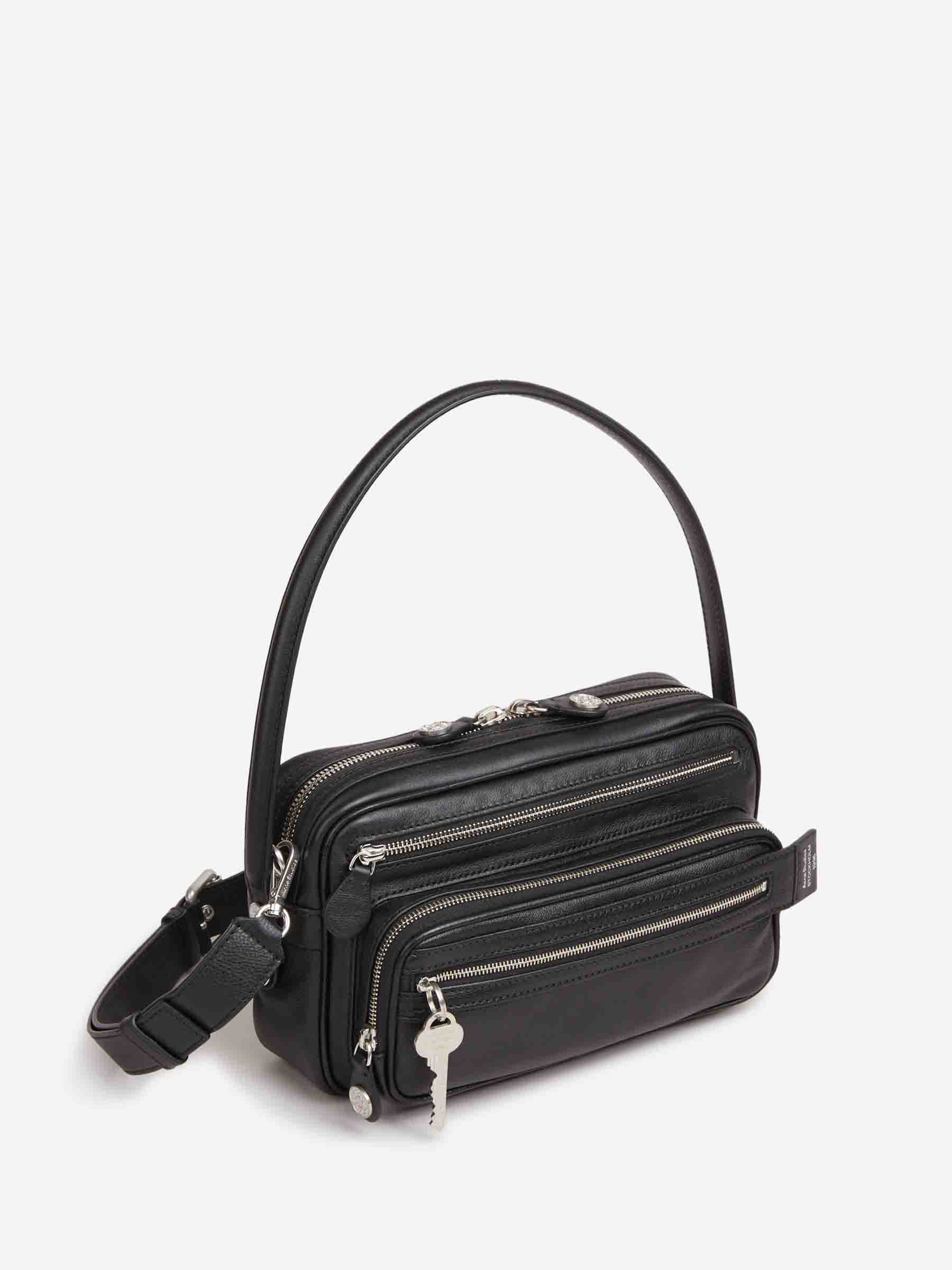 Acne Studios Hombre Barcelona Bolso Hombro Camero color Negro sku 692-002049 01 - Foto 2