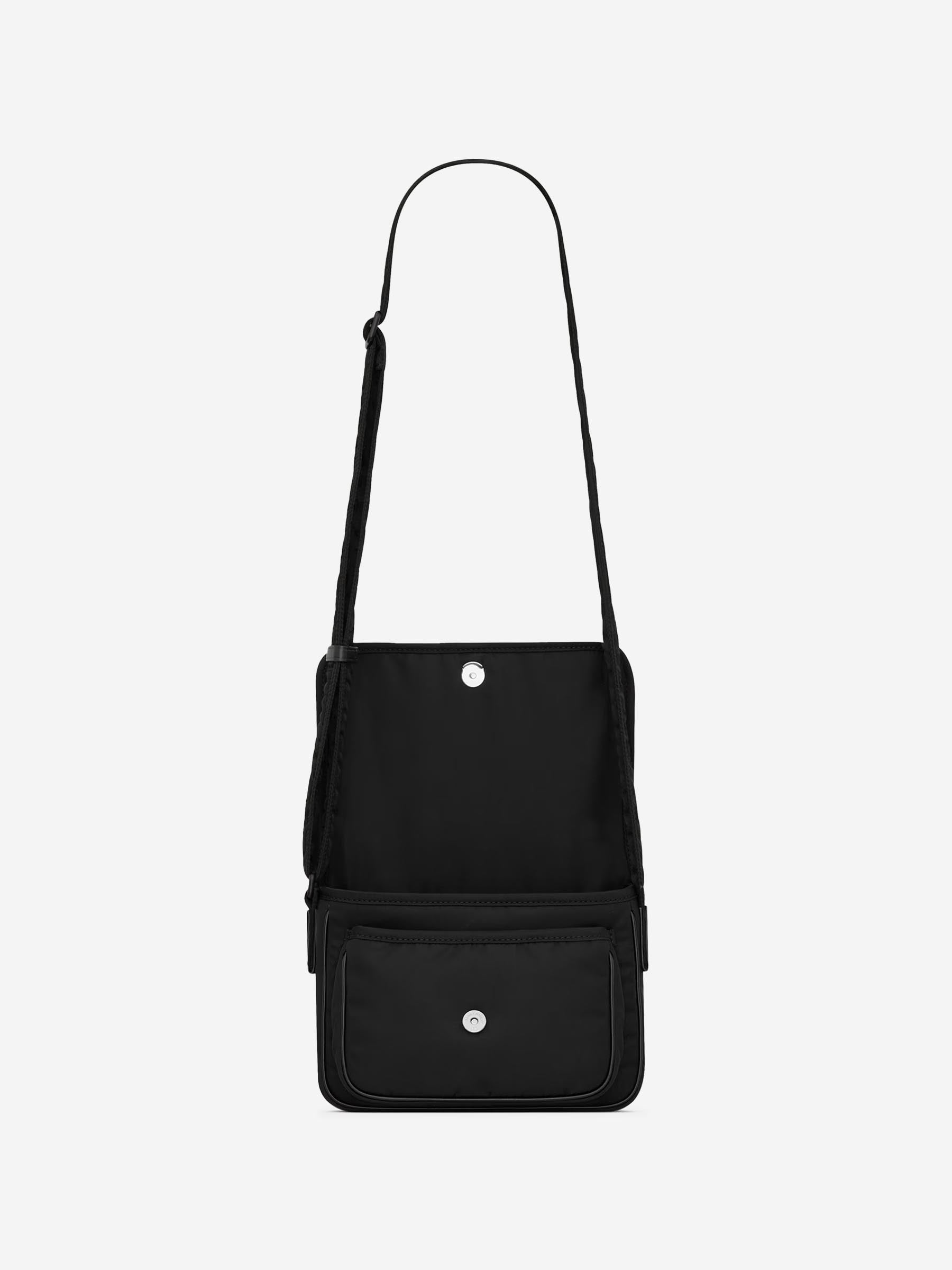 Saint Laurent Hombre Barcelona Bandolera Messenger Niki color Negro sku 692-002056 01 - Foto 2