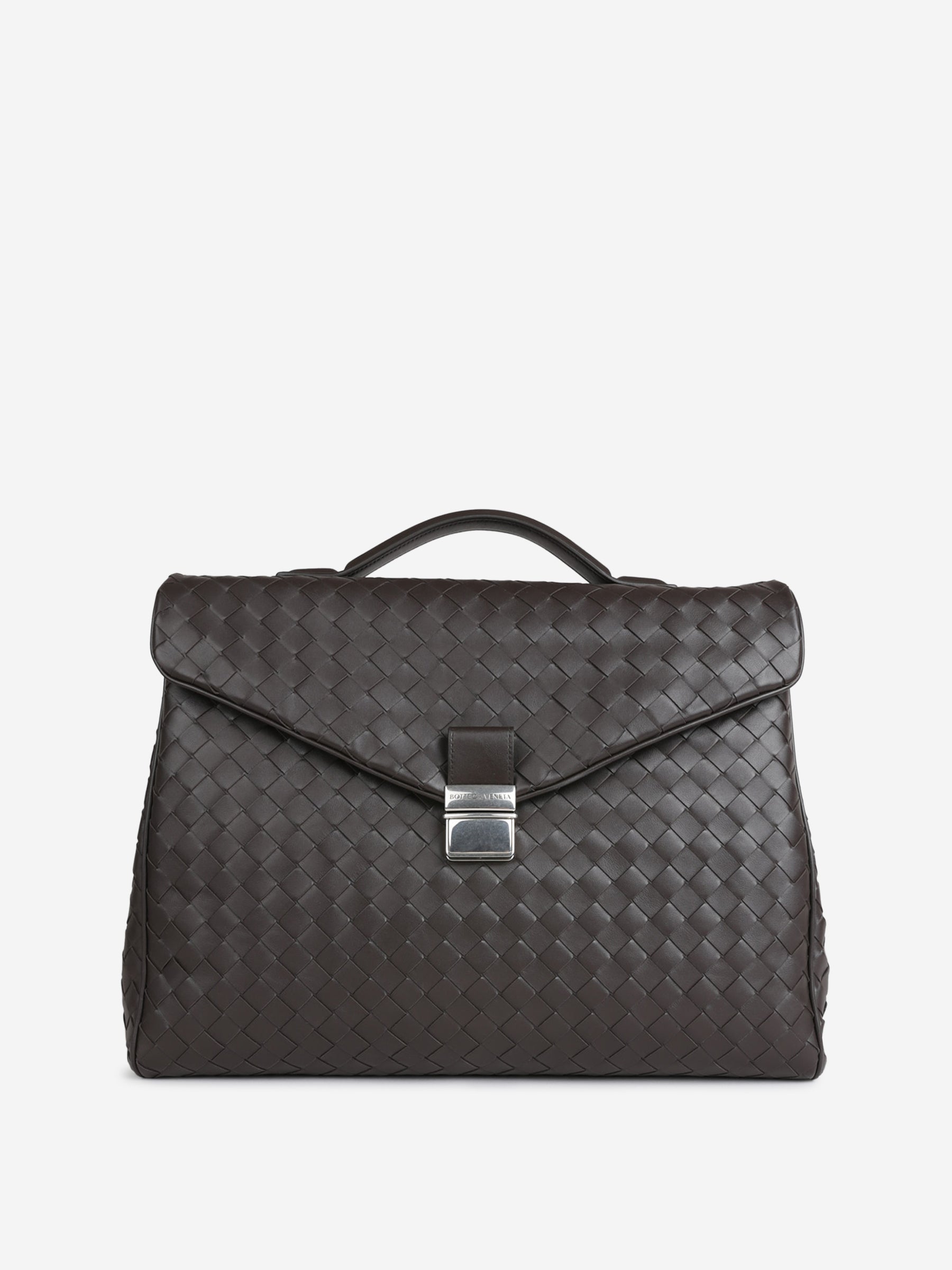Bottega Veneta Hombre Barcelona Bandolera Piel Archivist color Marrón Oscuro sku 692-002064 00 - Foto 1
