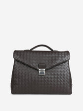 Bottega Veneta Hombre Barcelona Bandolera Piel Archivist color Marrón Oscuro sku 692-002064 00 - Foto 1