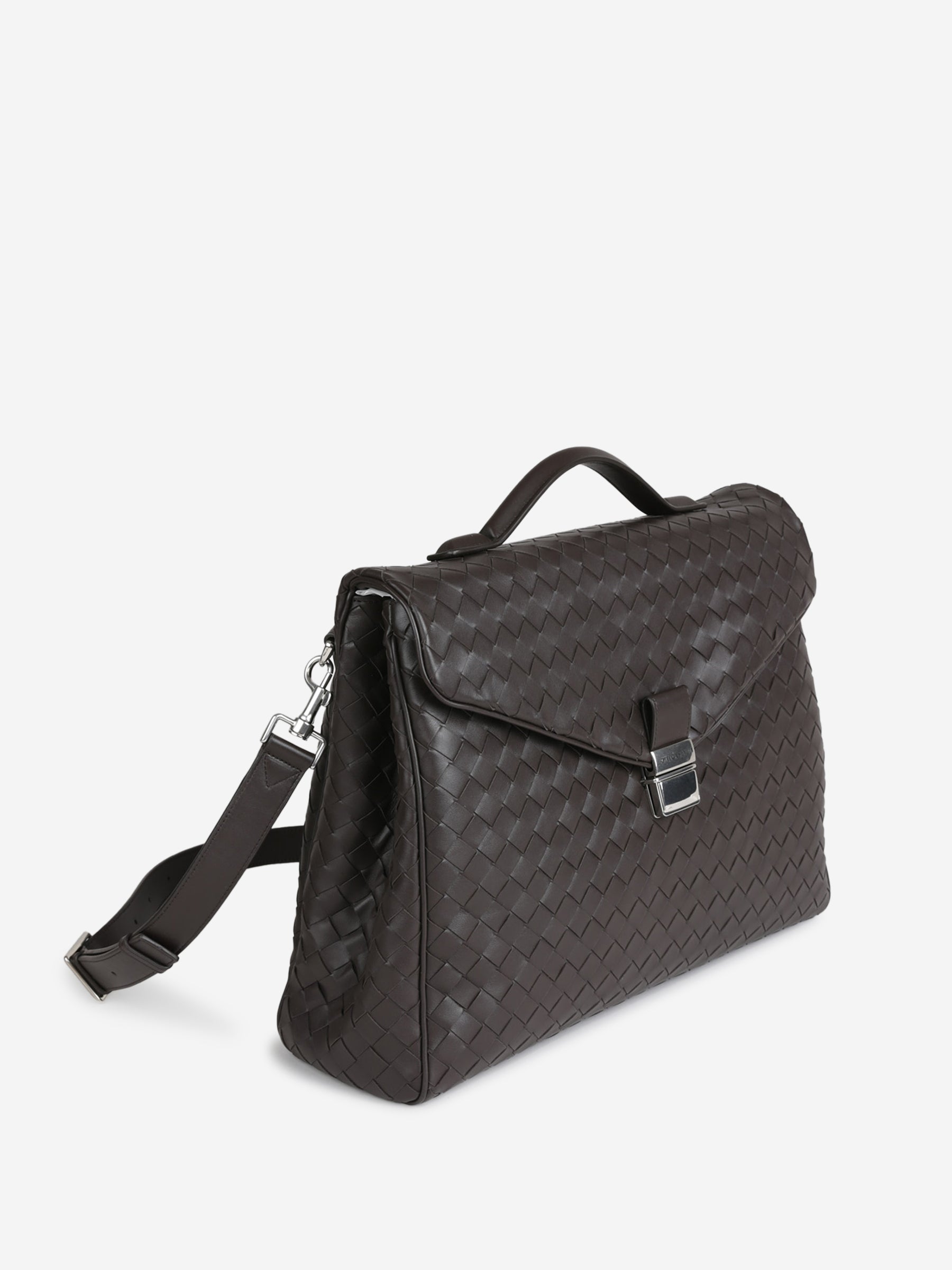 Bottega Veneta Hombre Barcelona Bandolera Piel Archivist color Marrón Oscuro sku 692-002064 00 - Foto 2