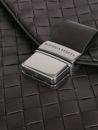 Bottega Veneta Hombre Barcelona Bandolera Piel Archivist color Marrón Oscuro sku 692-002064 00 - Foto 4