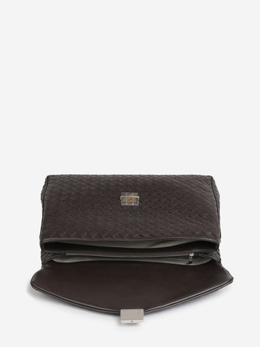 Bottega Veneta Hombre Barcelona Bandolera Piel Archivist color Marrón Oscuro sku 692-002064 00 - Foto 5