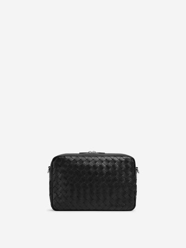 Bottega Veneta Hombre Barcelona Bolso Intrecciato Camera Bag color Negro sku 692-002065 01 - Foto 4