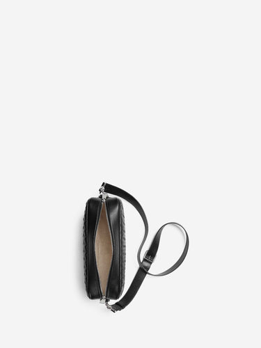 Bottega Veneta Hombre Barcelona Bolso Intrecciato Camera Bag color Negro sku 692-002065 01 - Foto 5