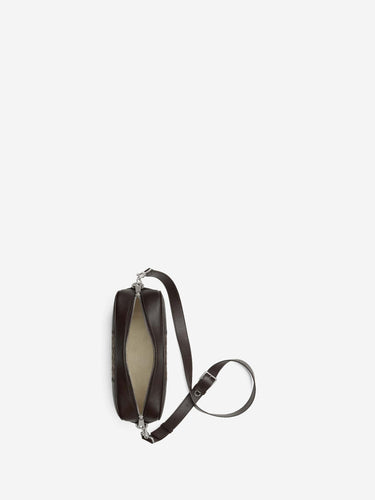 Bottega Veneta Hombre Barcelona Bandolera Intrecciato Camera Bag color Marrón Oscuro sku 692-002066 01 - Foto 4