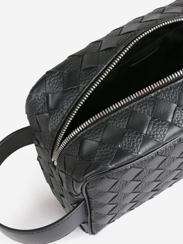 Bottega Veneta Hombre Barcelona Neceser Intrecciato color Negro sku 692-002067 01 - Foto 4