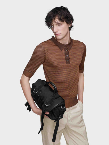 Maison Margiela Hombre Barcelona Bolsa Bandolera Messenger color Negro sku 692-002071 01 - Foto 2