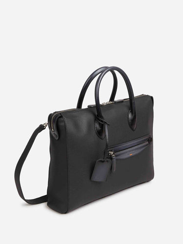 Santoni Hombre Barcelona Portadocumentos Piel color Negro sku 692-002076 01 - Foto 2