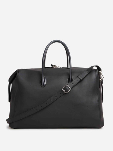 Santoni Hombre Barcelona Bolsa Viaje Piel color Negro sku 692-002078 01 - Foto 3