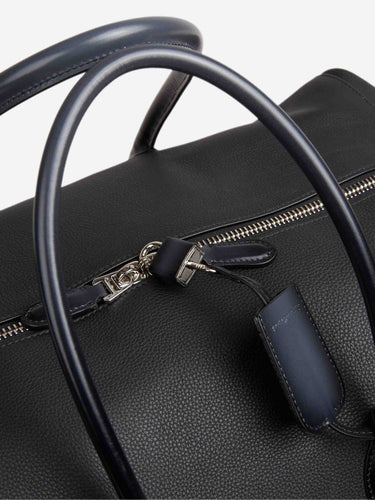 Santoni Hombre Barcelona Bolsa Viaje Piel color Negro sku 692-002078 01 - Foto 6