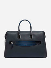 Santoni Hombre Barcelona Bolsa Viaje Piel color Azul Noche sku 692-002078 02 - Foto 1