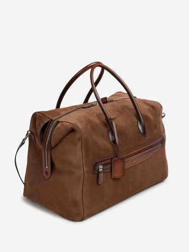Santoni Hombre Barcelona Bolsa de Viaje Piel color Marrón sku 692-002079 01 - Foto 2