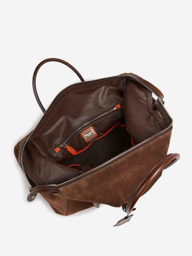 Santoni Hombre Barcelona Bolsa de Viaje Piel color Marrón sku 692-002079 01 - Foto 4