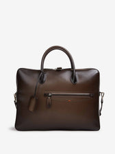 Santoni Hombre Barcelona Maletín Piel color Marrón Oscuro sku 692-002080 01 - Foto 1