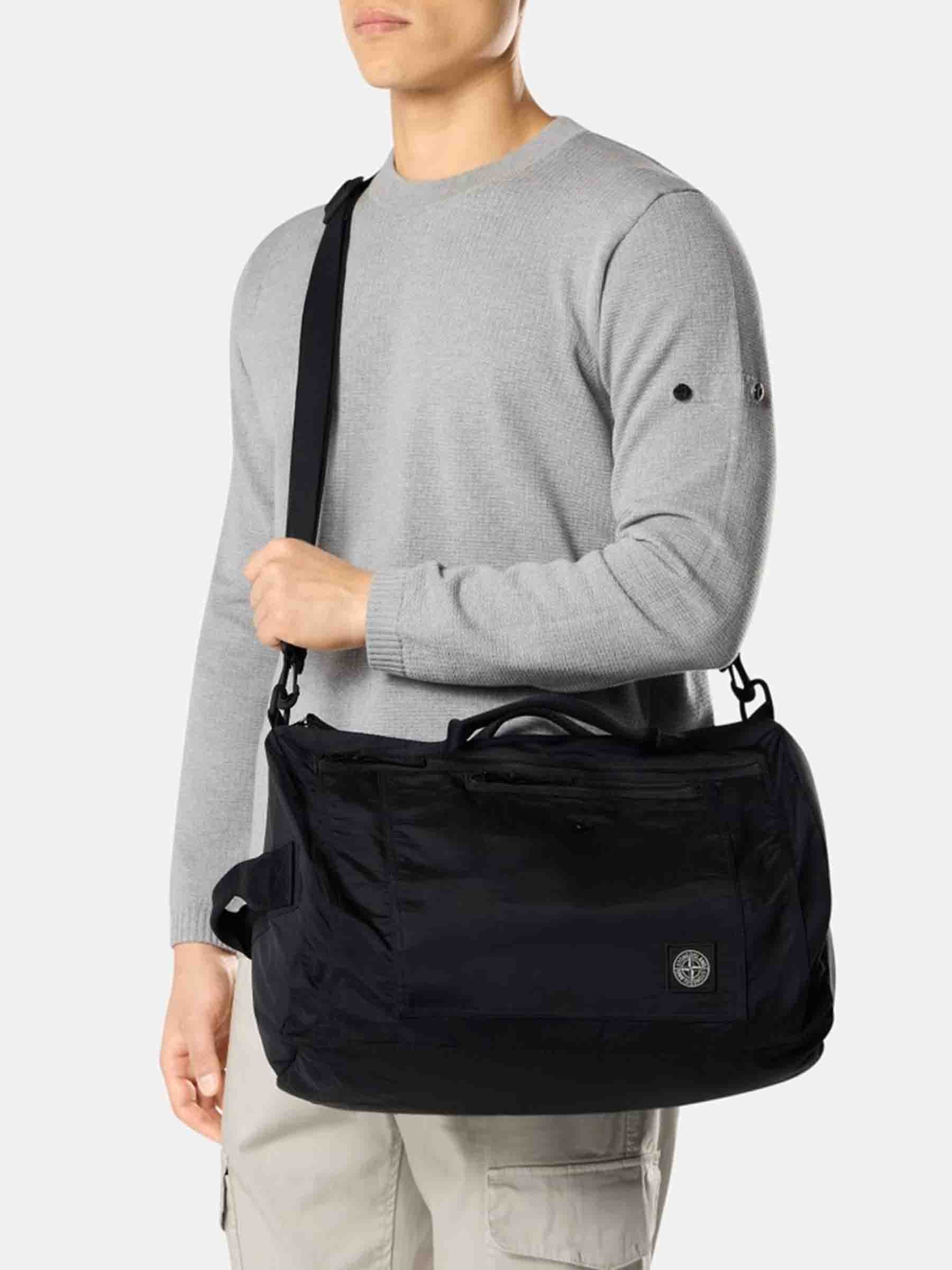 Stone Island Hombre Barcelona Bolsa Bandolera Deporte color Negro sku 692-002088 01 - Foto 2