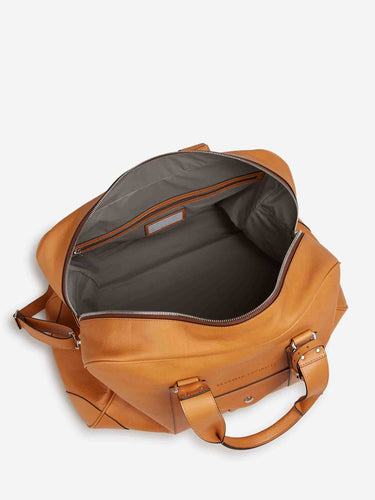 Brunello Cucinelli Hombre Barcelona Bolsa Viaje Piel color Camel sku 692-002093 01 - Foto 4