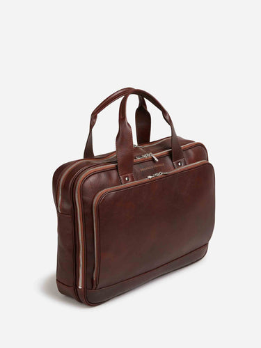 Brunello Cucinelli Hombre Barcelona Portadocumentos Piel color Marrón Oscuro sku 692-002094 01 - Foto 2