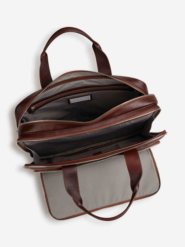 Brunello Cucinelli Hombre Barcelona Portadocumentos Piel color Marrón Oscuro sku 692-002094 01 - Foto 5
