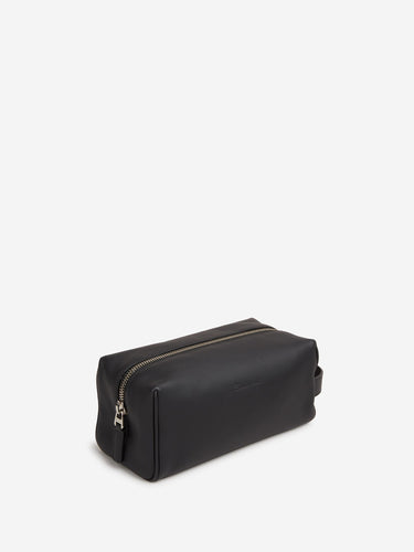 Santoni Hombre Barcelona Bolsa Pouch Piel color Negro sku 692-002096 01 - Foto 2