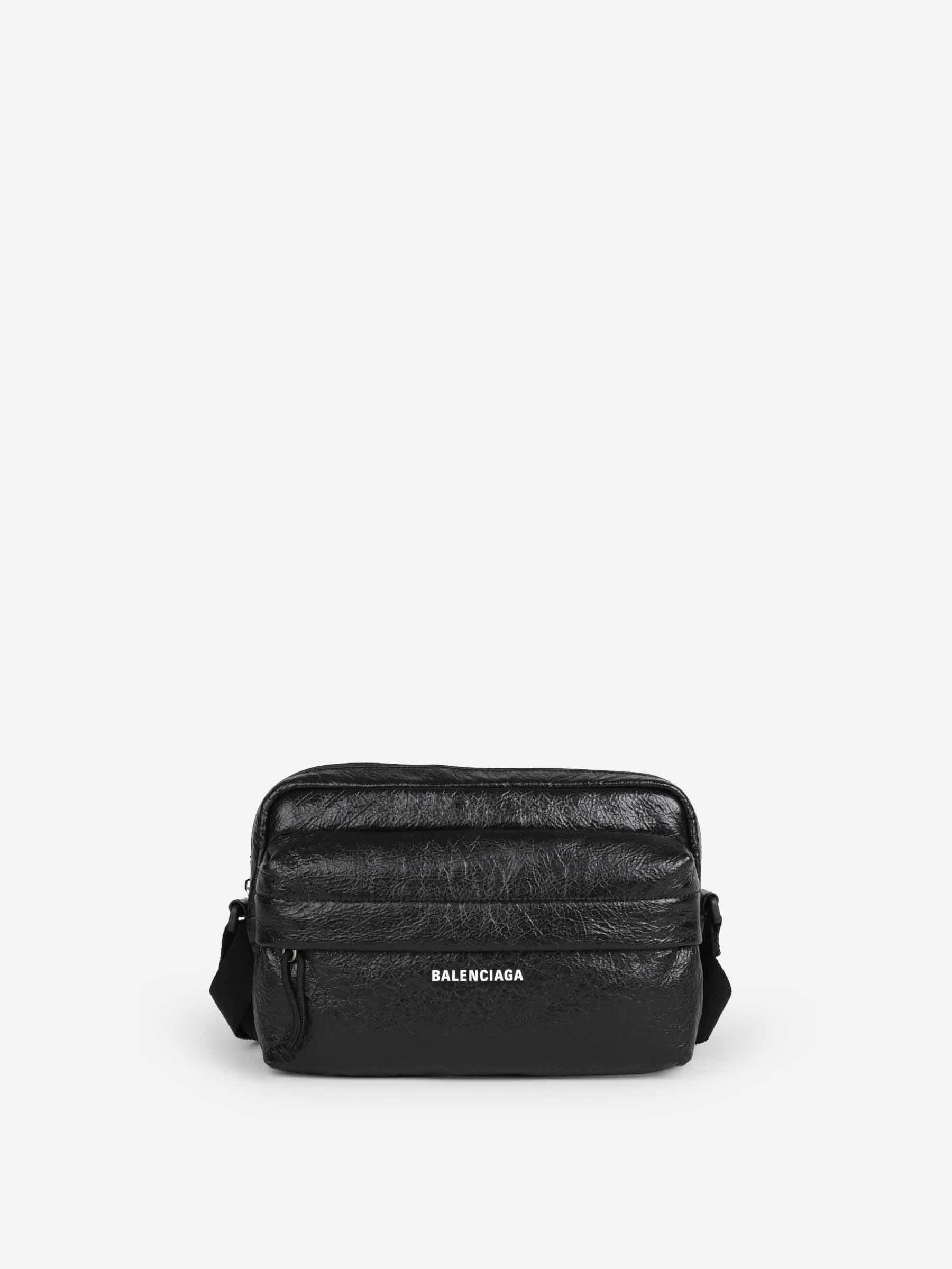 Balenciaga Hombre Barcelona Bandolera Exp Camera color Negro sku 692-002098 01 - Foto 1