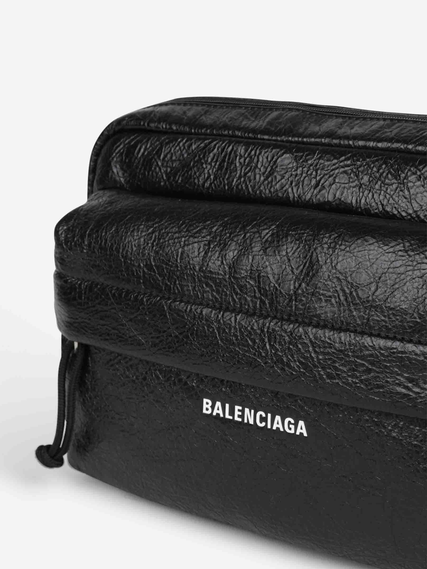 Balenciaga Hombre Barcelona Bandolera Exp Camera color Negro sku 692-002098 01 - Foto 2