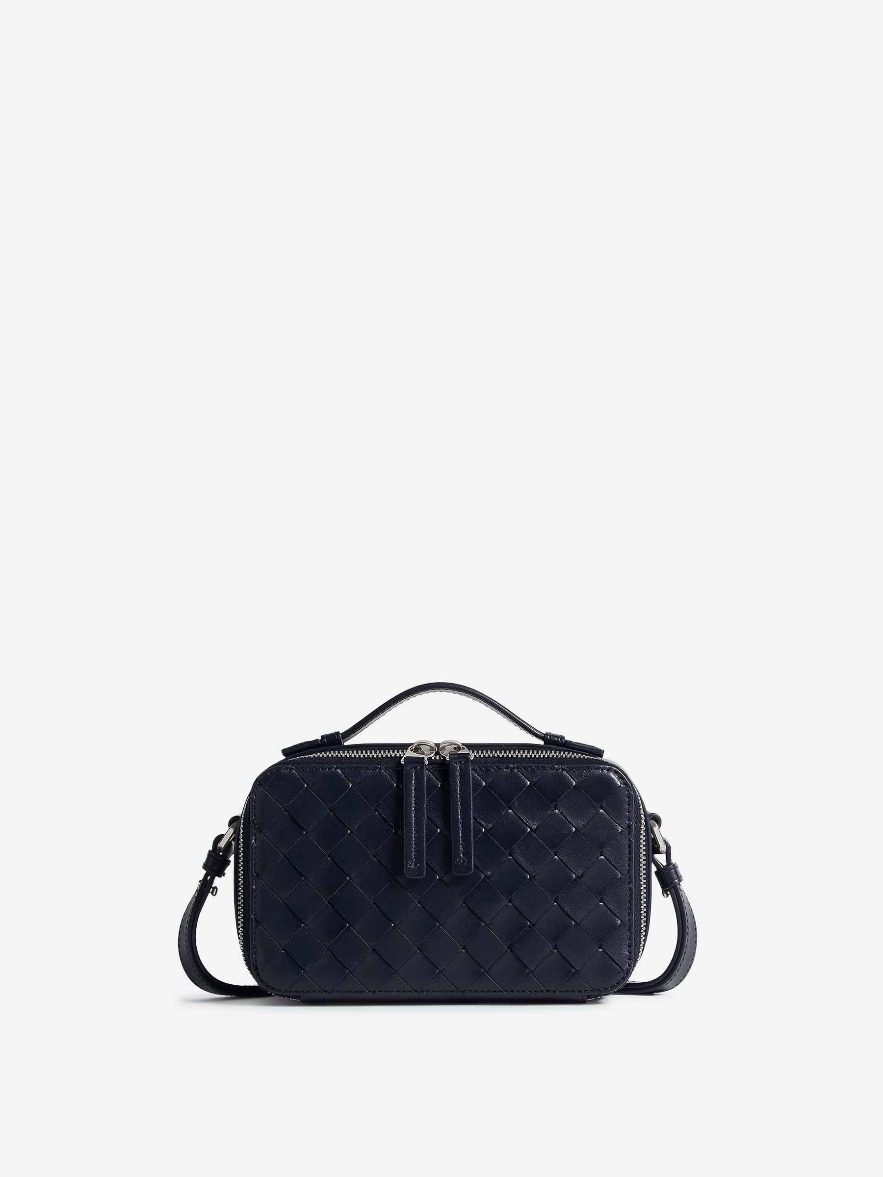 Bottega Veneta Hombre Barcelona Bolso Bandolera Getaway Phone Pouch color Negro sku 692-002109 01 - Foto 1