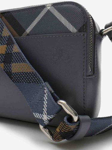 Burberry Hombre Barcelona Bandolera Pop Check color Azul Índigo sku 692-002112 01 - Foto 5