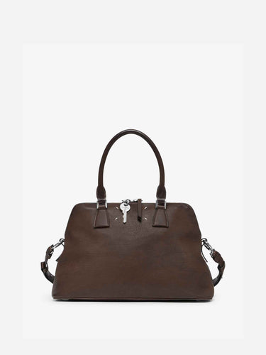 Maison Margiela Hombre Barcelona Bolso Loved to Death Medium 5AC color Marrón Oscuro sku 692-002116 02 - Foto 2
