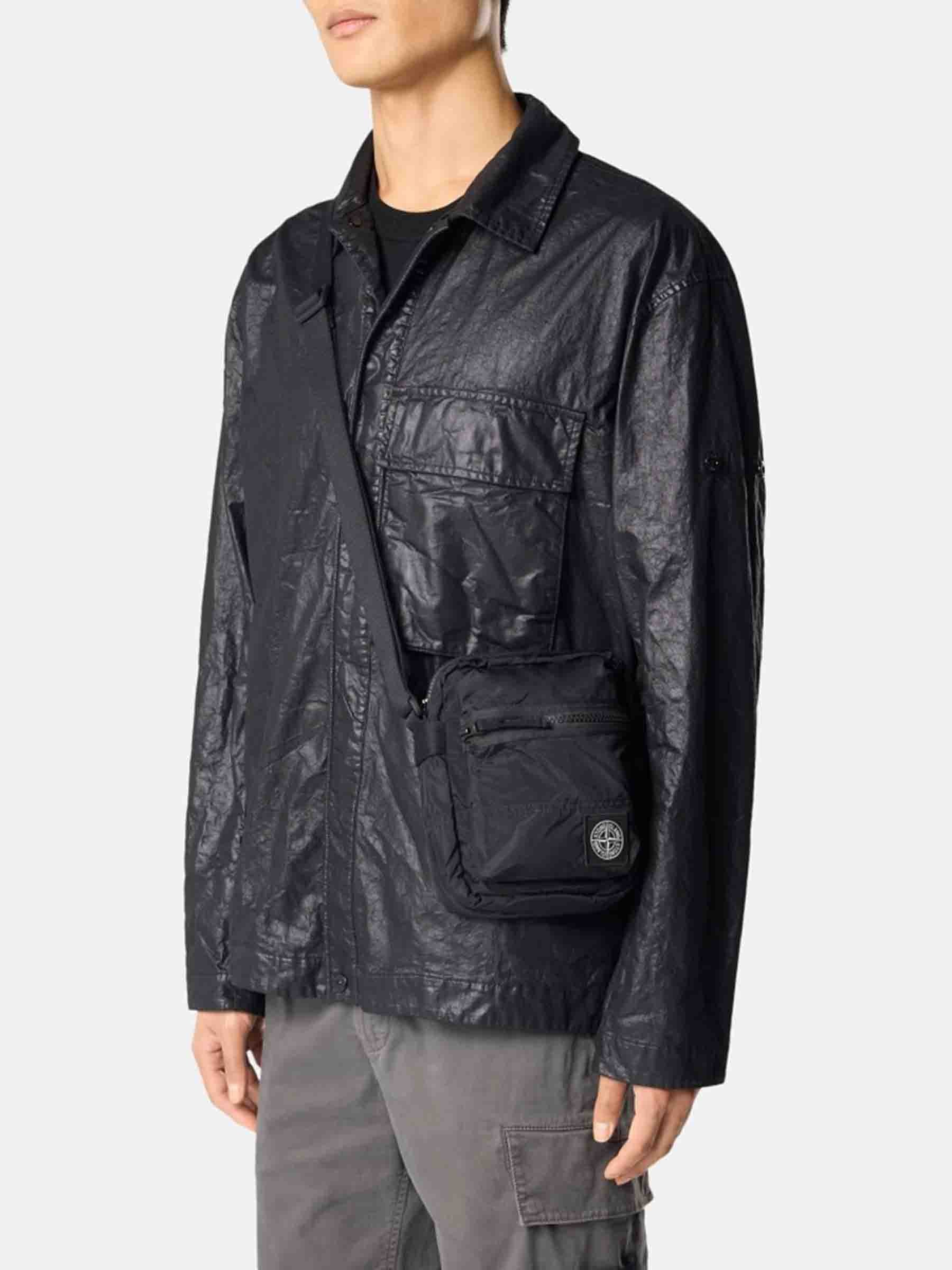 Stone Island Hombre Barcelona Riñonera Nylon Metal color Negro sku 692-002118 01 - Foto 2