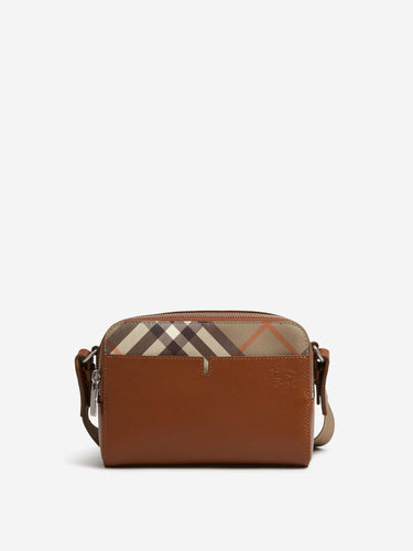 Burberry Hombre Barcelona Bandolera Pop Chechk color Caramelo sku 692-002122 01 - Foto 1