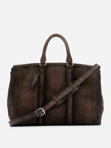 Officine Creative Hombre Barcelona Bolsa de Viaje Quentin 009 color Marrón Oscuro sku 692-002129 01 - Foto 2