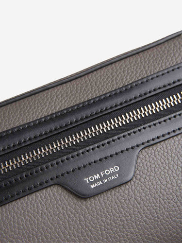 Tom Ford Hombre Barcelona Neceser Piel color Gris Antracita sku 692-002136 01 - Foto 5