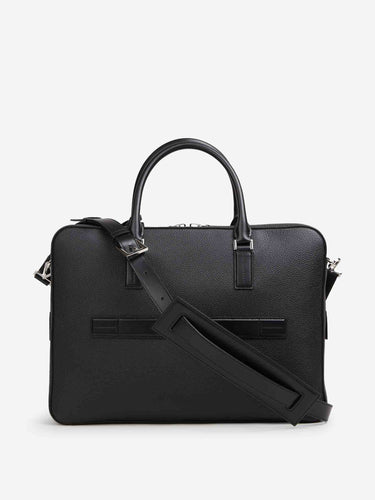Tom Ford Hombre Barcelona Maletín Piel Granulada color Negro sku 692-002137 01 - Foto 3