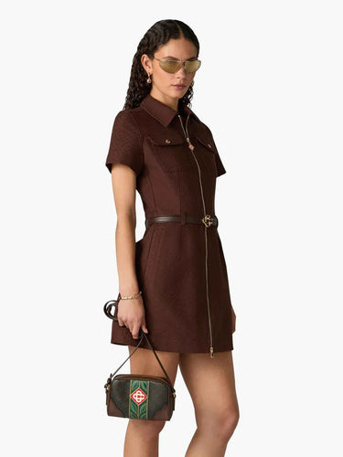 Casablanca Hombre Barcelona Bolso Bandolera Monograma color Marrón Oscuro sku 692-002159 01 - Foto 2